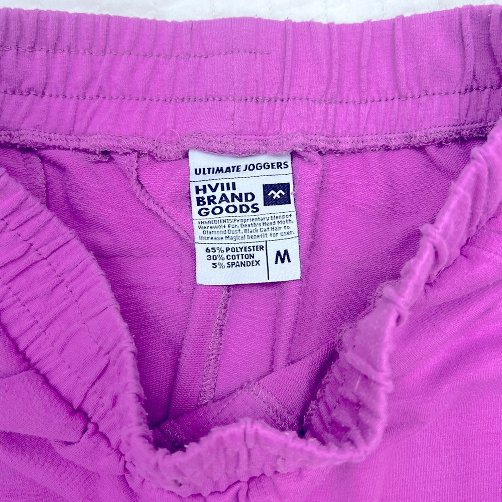 Hviii Brand Goods dark pink hoodie & joggers with olive & pink sweatshirt - Picture 8 of 13